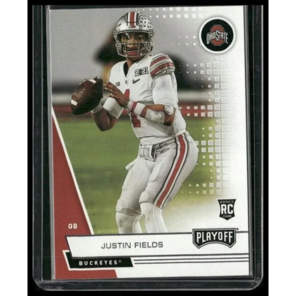 2021 Panini Chronicles Draft Picks #380 - Justin Fields RC Steelers
